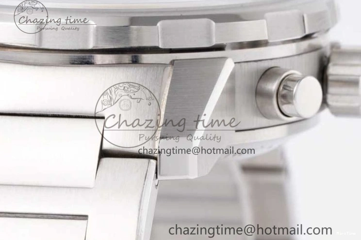 MIROTIME 0427 Aquatimer Chrono SS V6SF 1:1 Best Edition Blue Dial on SS Bracelet A Modern 7032